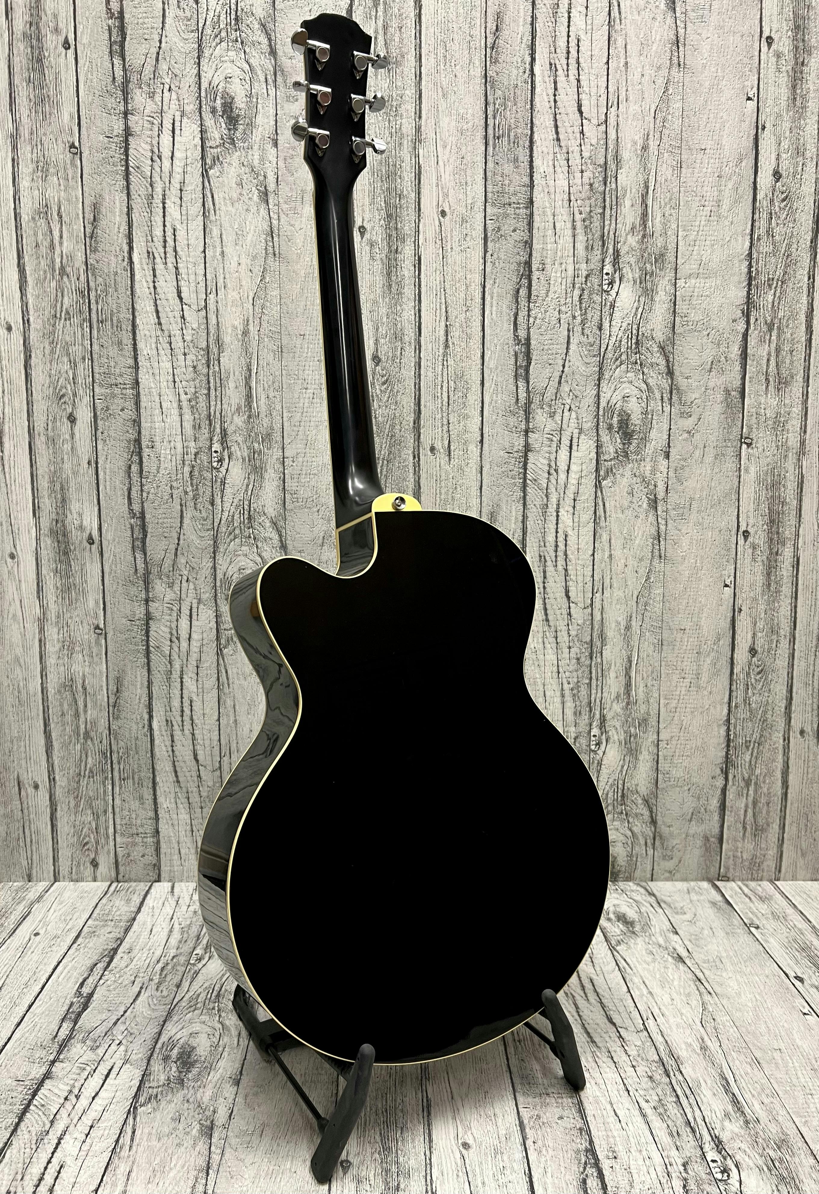 Yamaha CPX700 Black Electro-Acoustic Guitar with Hard Case